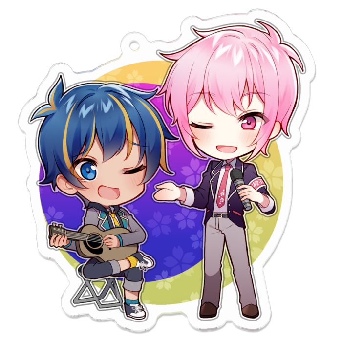 アクリルキーホルダー - 70 x 70 (mm)
