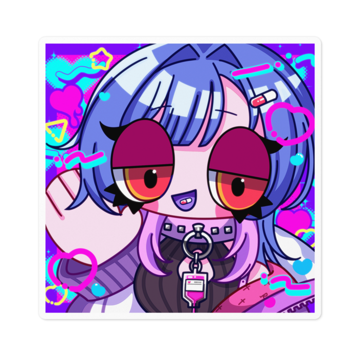 ステッカー - 100 x 100 (mm)