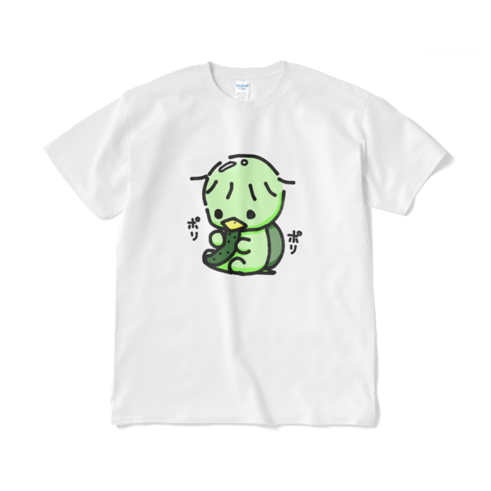 カラーのかっぱTシャツ(短納期) - XL - ホワイト