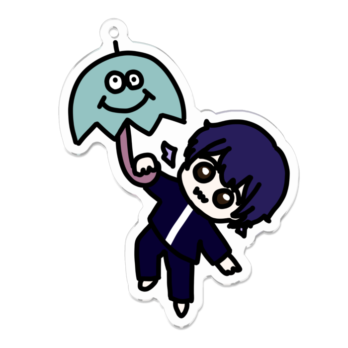 アクリルキーホルダー - 70 x 70 (mm)