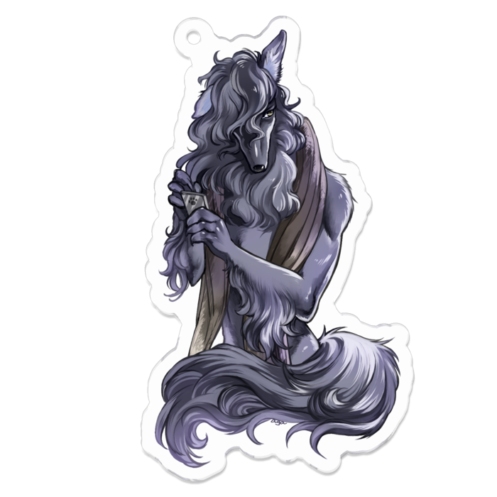 アクリルキーホルダー - 70 x 70 (mm)