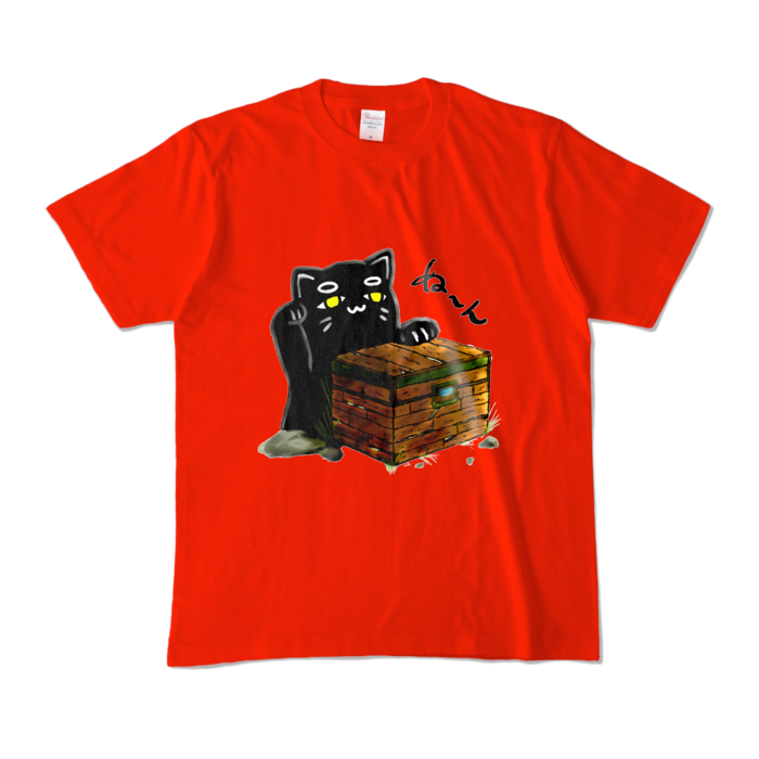 カラーTシャツ - M - レッド (濃色)