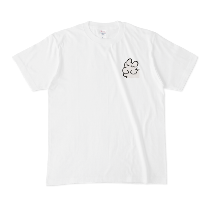 ワンポイントTシャツ - M - 白