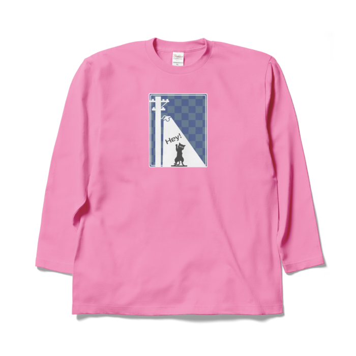 ロングスリーブTシャツ - XL - ピンク