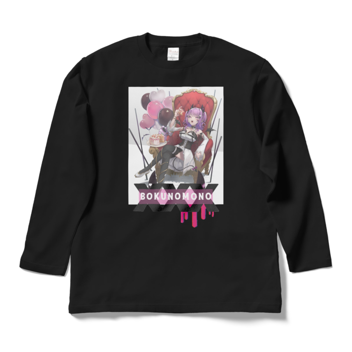 ロングスリーブTシャツ - L - ブラック