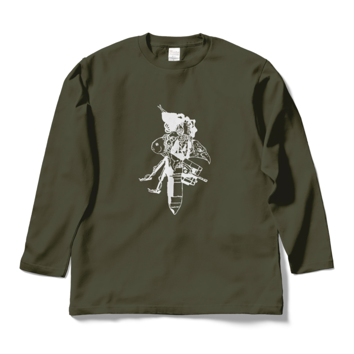 ロングスリーブTシャツ - L - アーミーグリーン