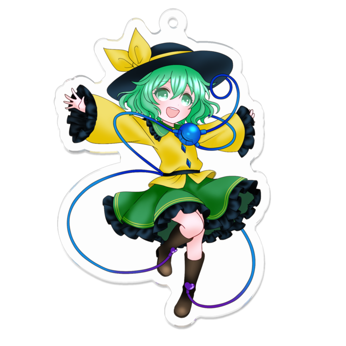 アクリルキーホルダー - 70 x 70 (mm)