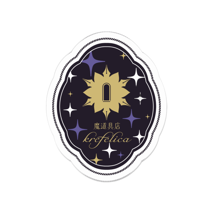 アクリルバッジ - 50 x 50 (mm)