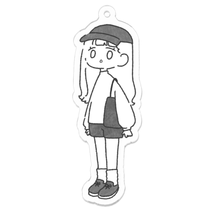 アクリルキーホルダー - 70 x 70 (mm)
