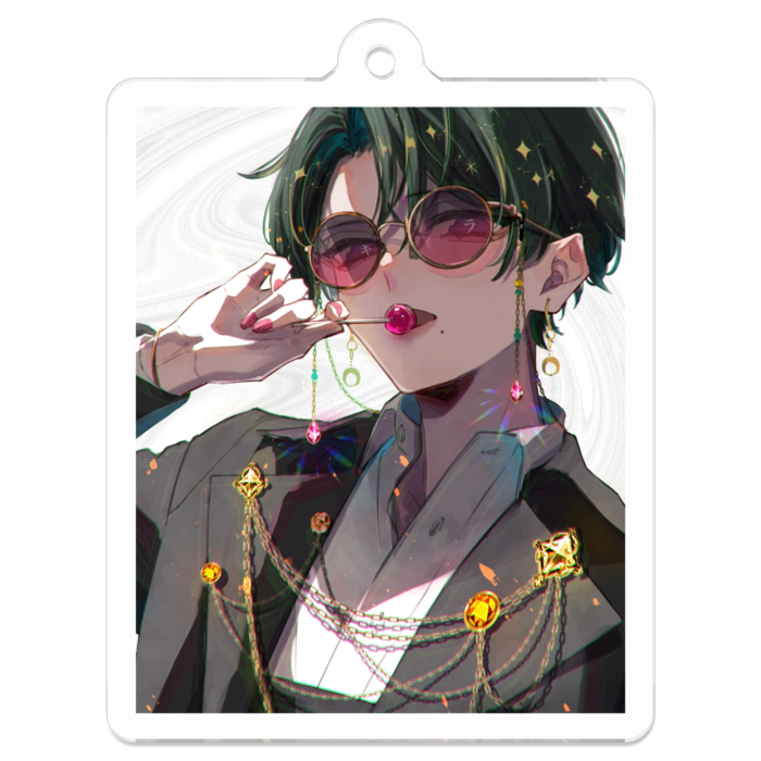 アクリルキーホルダー - 50 x 50 (mm)