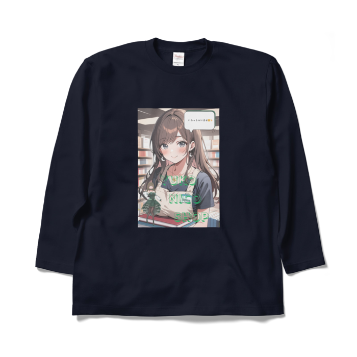 ロングスリーブTシャツ - XL - ネイビー