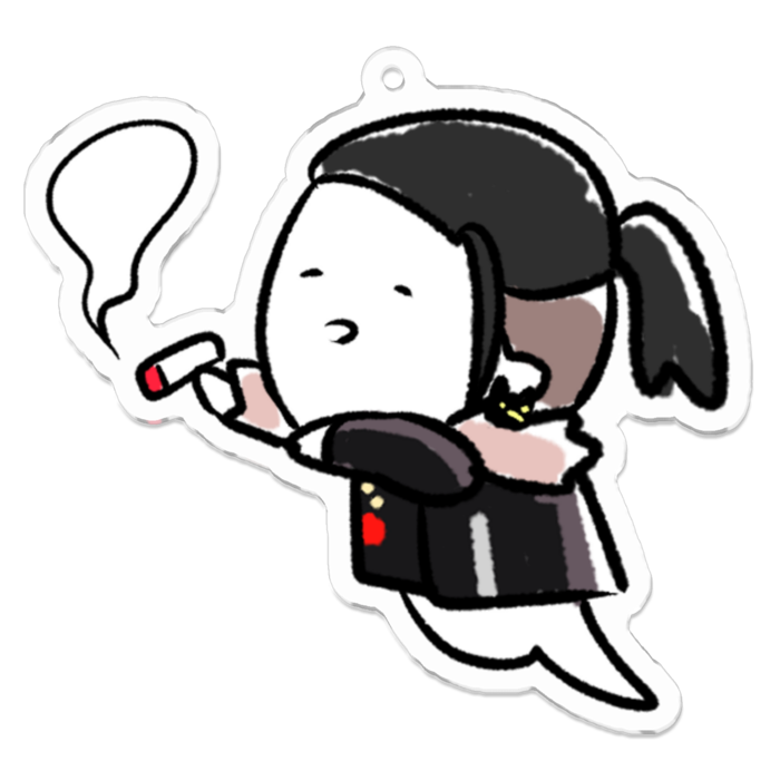 アクリルキーホルダー - 70 x 70 (mm)