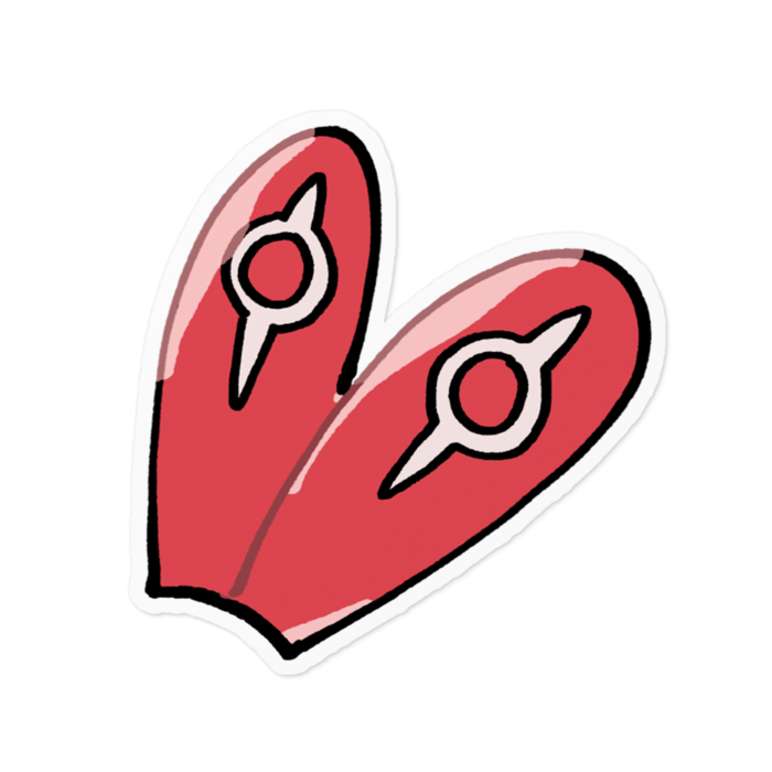 ステッカー - 100 x 100 (mm)(1)