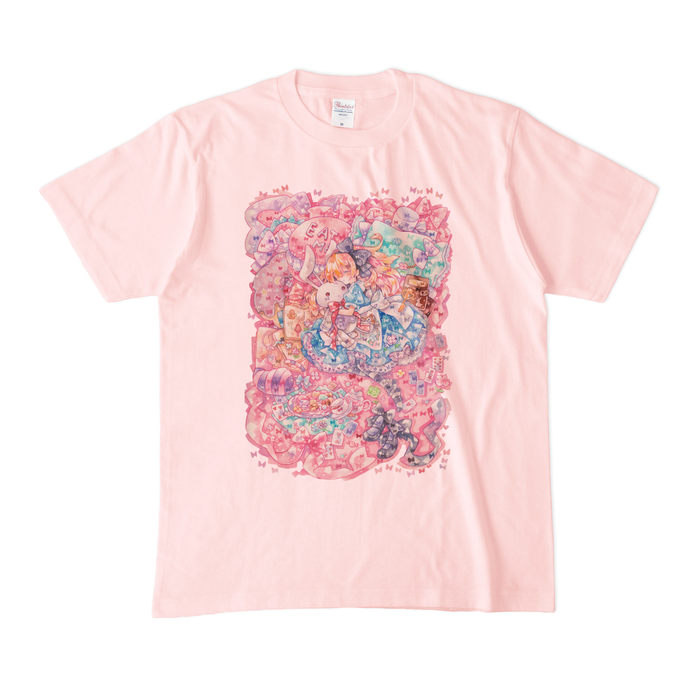 カラーTシャツ(淡色) - M - ライトピンク