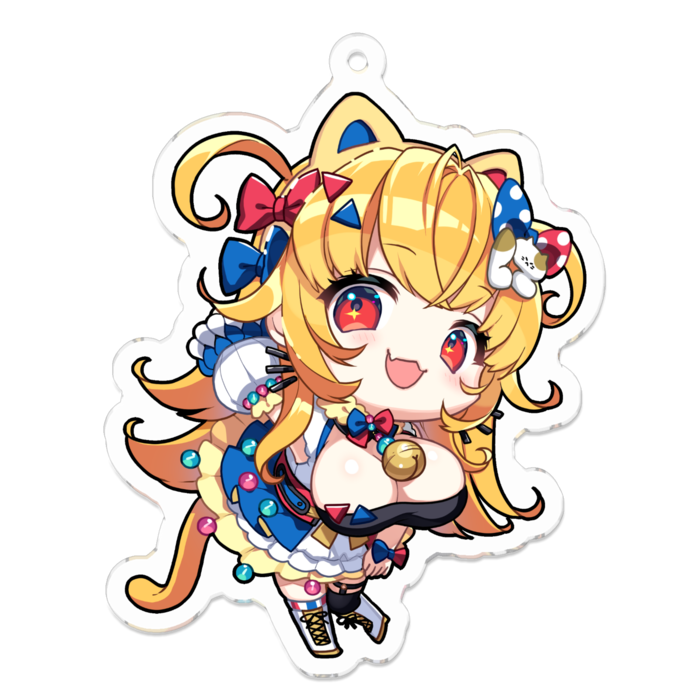 アクリルキーホルダー - 70 x 70 (mm)
