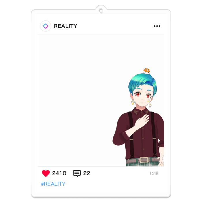 アクリルキーホルダー - 100 x 100 (mm)