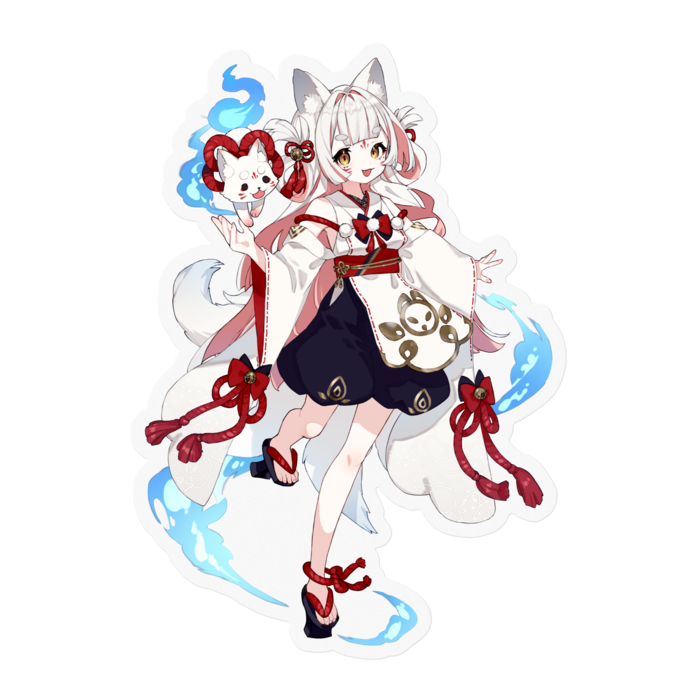 ステッカー - 100 x 100 (mm)クリア