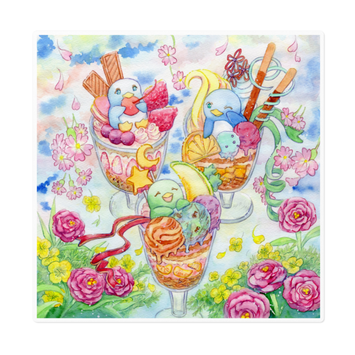 ステッカー - 160 x 160 (mm)