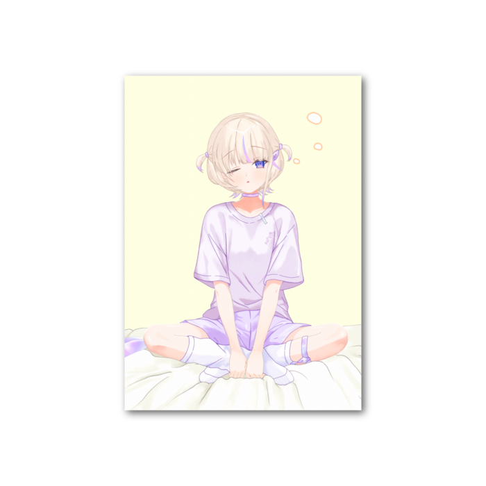 フォト風カード - 縦 - 片面