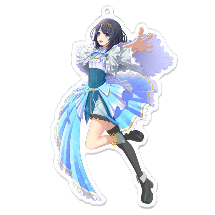 アクリルキーホルダー - 100 x 100 (mm)