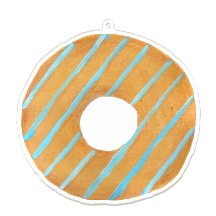 アクリルキーホルダー - 100 x 100 (mm)