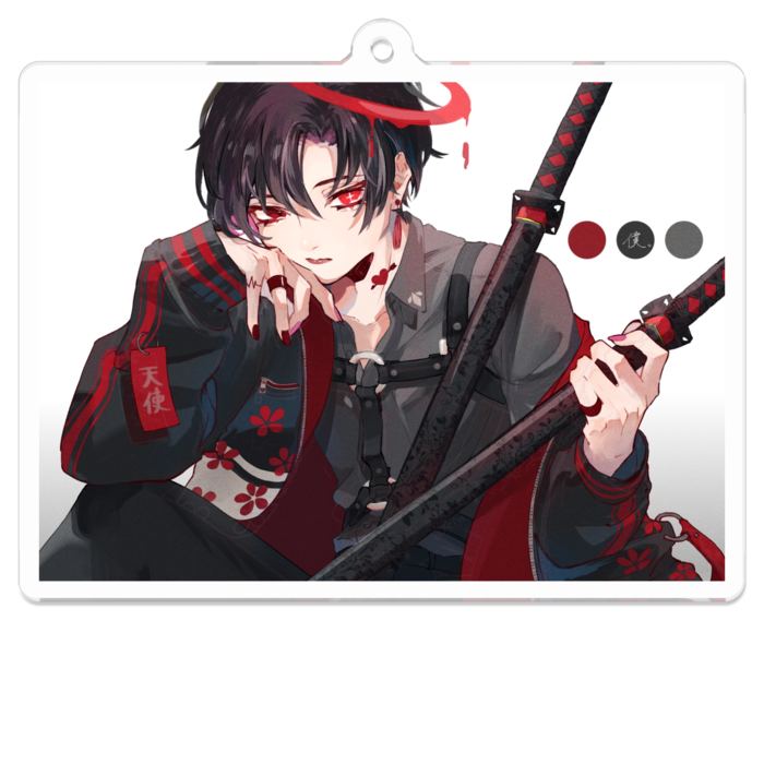アクリルキーホルダー - 70 x 70 (mm)
