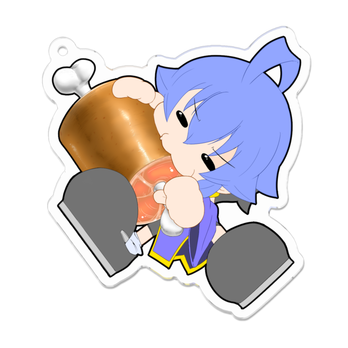 アクリルキーホルダー - 70 x 70 (mm)