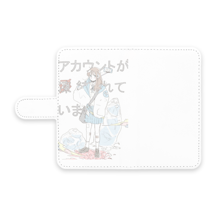 手帳型Androidケース - S - ストラップ穴 なし