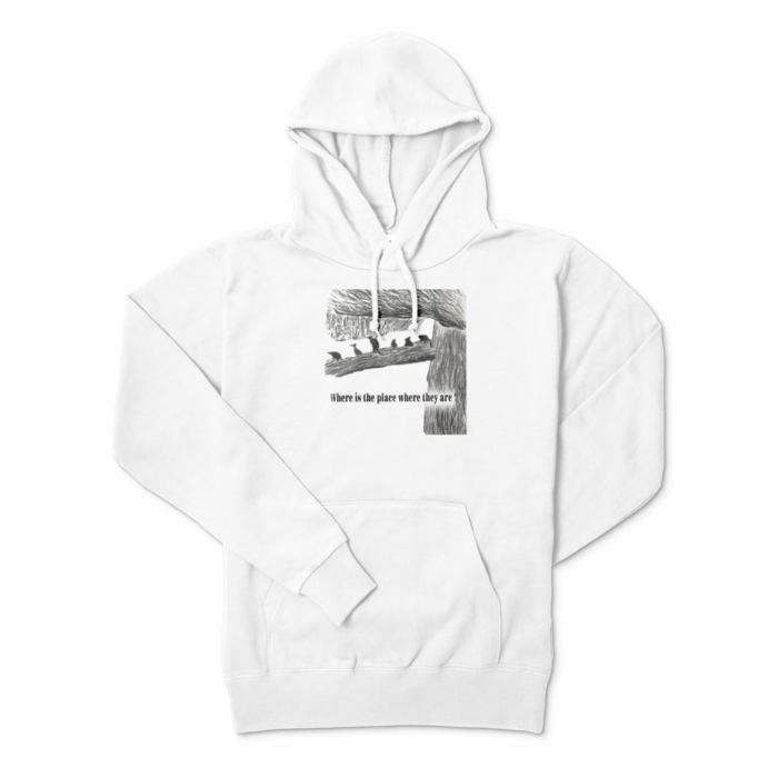 パーカー - M - ホワイト