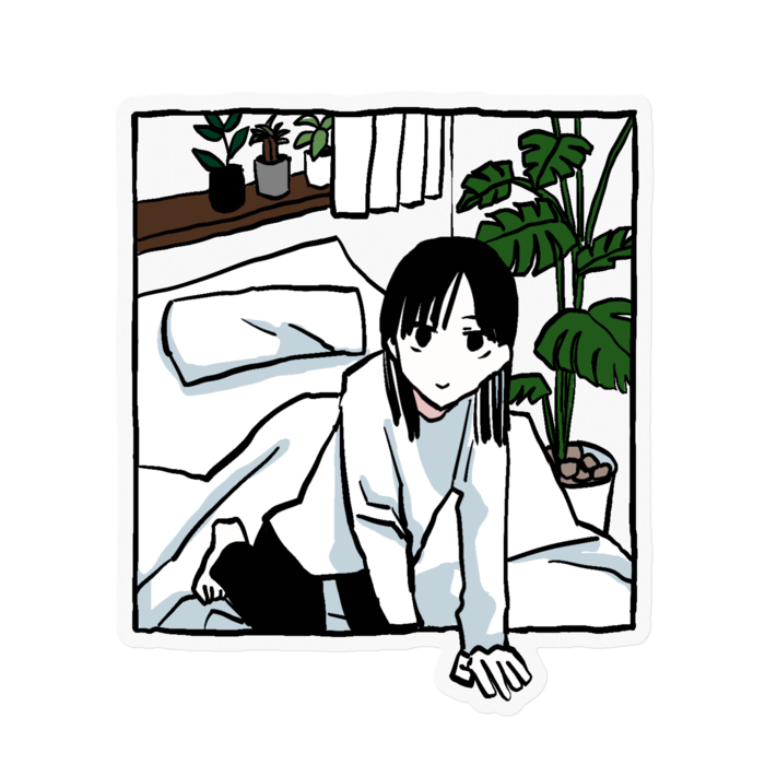 ステッカー - 100 x 100 (mm)