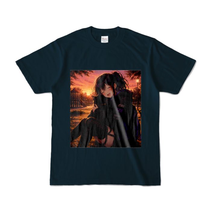 カラーTシャツ - S - ネイビー (濃色)