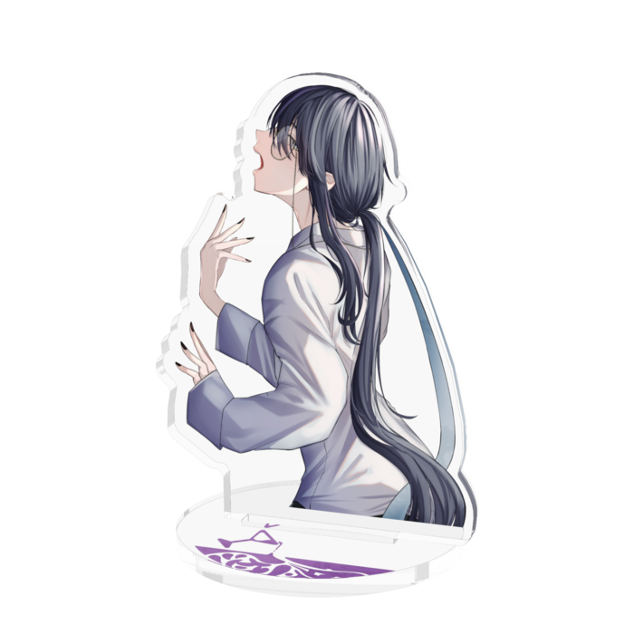 眼鏡ありアクリルフィギュア - 70x70mm