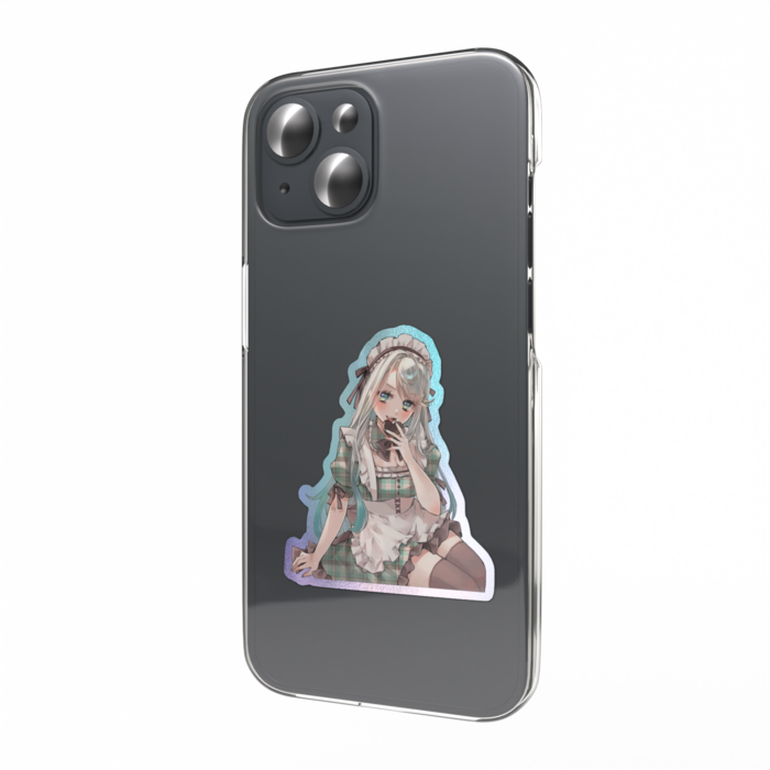 オーロラスマホステッカー - 縦