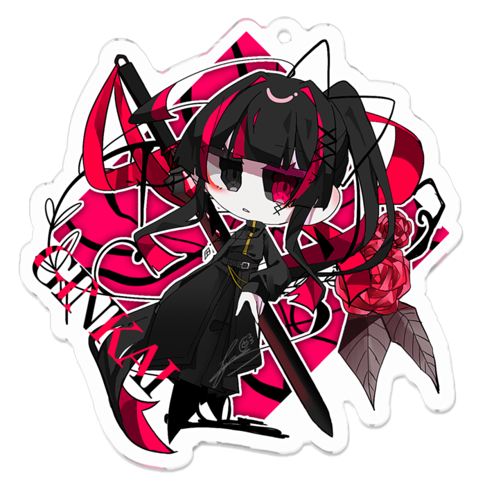 アクリルキーホルダー - 70 x 70 (mm)