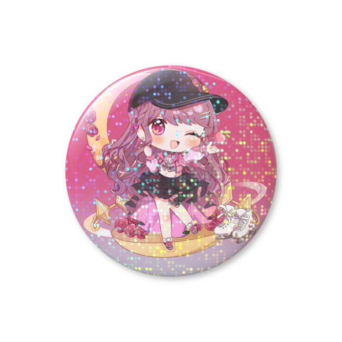 ホログラム缶バッジ - 56mm