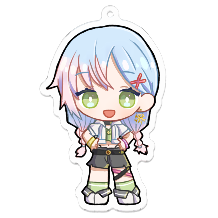 アクリルキーホルダー - 70 x 70 (mm)