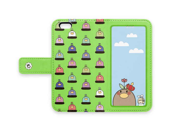 手帳型iPhoneケース - iPhone6 - ストラップ穴 なし