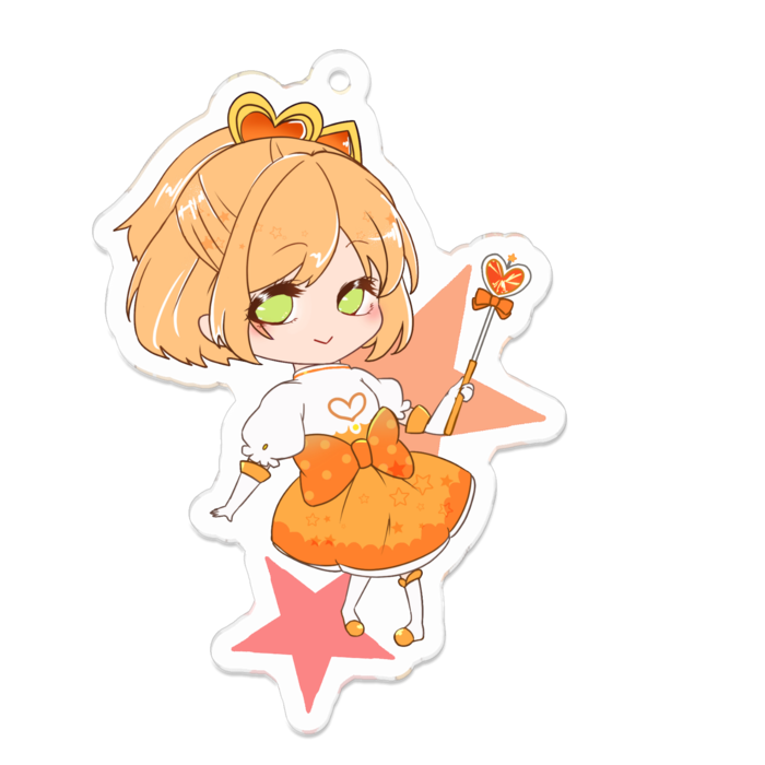 アクリルキーホルダー - 70 x 70 (mm)