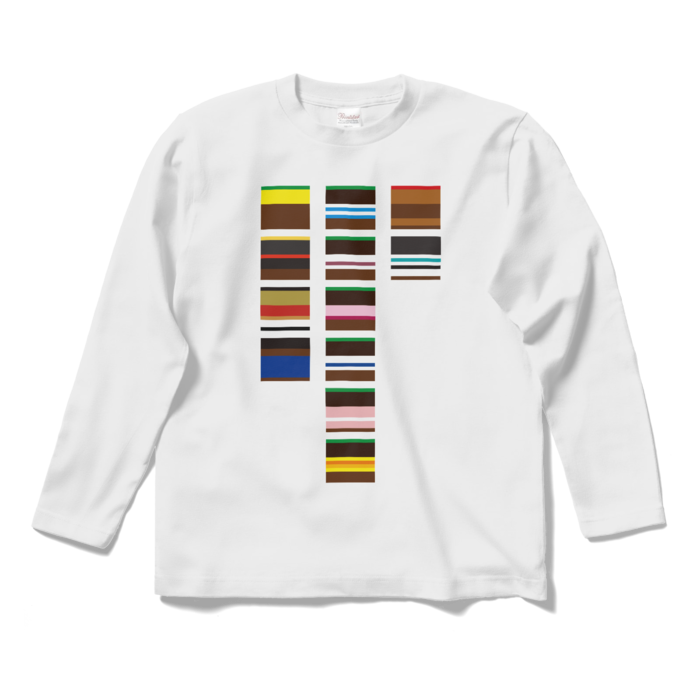 ロングスリーブTシャツ_カラーチャート001 - S - ホワイト