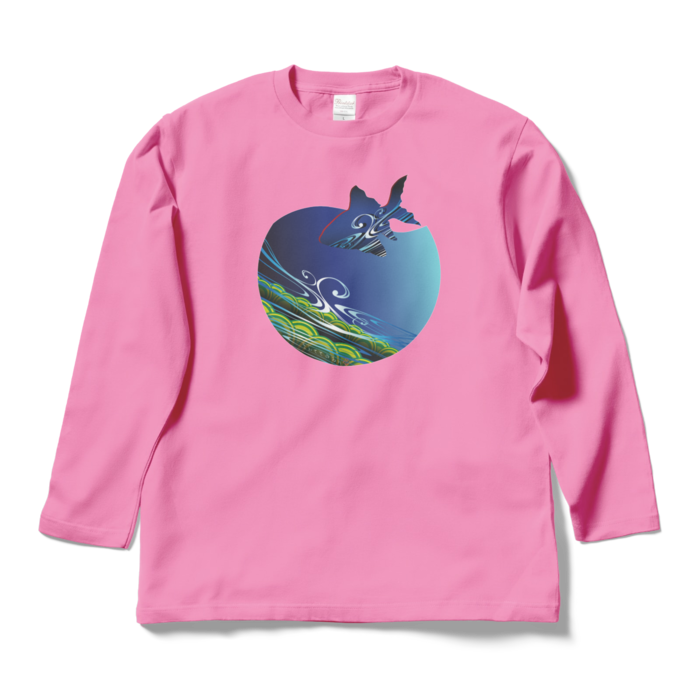 ロングスリーブTシャツ - L - ピンク