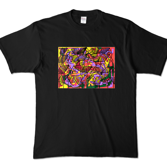 カラーTシャツ - XL - ブラック (濃色)