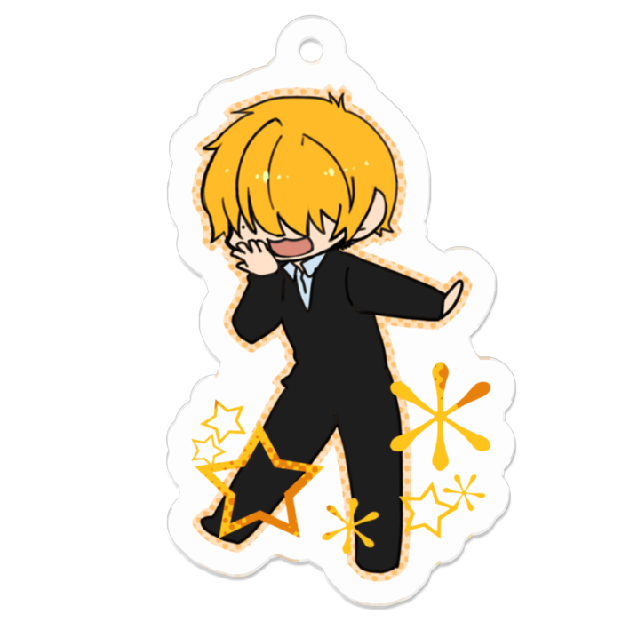 アクリルキーホルダー - 50 x 50 (mm)