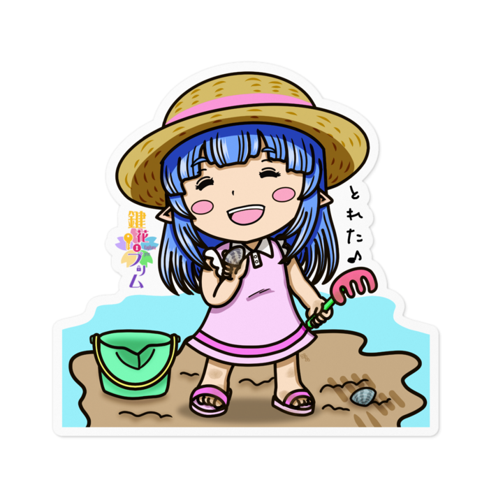 ステッカー - 100 x 100 (mm)