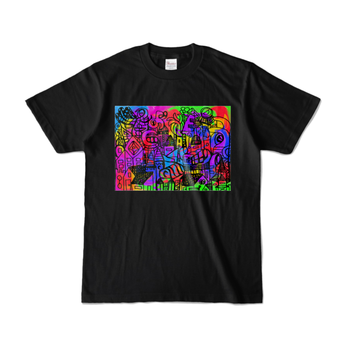 カラーTシャツ - S - ブラック (濃色)