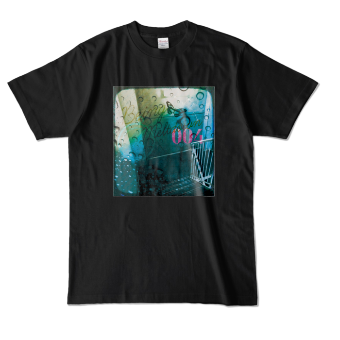 カラーTシャツ - L - ブラック (濃色)