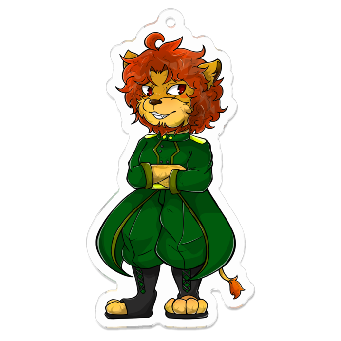 アクリルキーホルダー（コーティング） - 70 x 70 (mm)