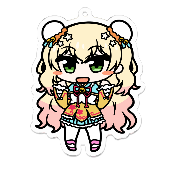 アクリルキーホルダー - 70 x 70 (mm)