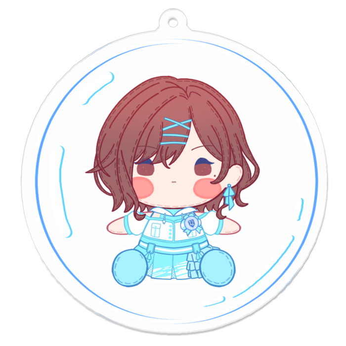 アクリルキーホルダー - 70 x 70 (mm)