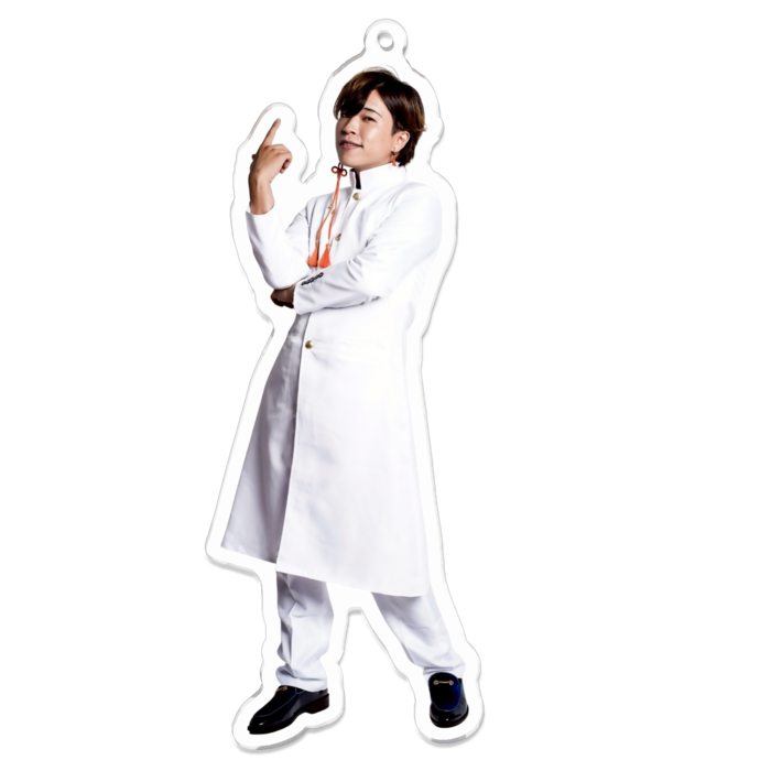 アクリルキーホルダー（コーティング） - 100 x 100 (mm)