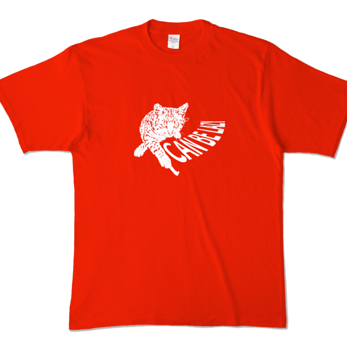 カラーTシャツ - XL - レッド (濃色)